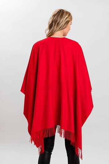 Poncho Warmi Rouge 3