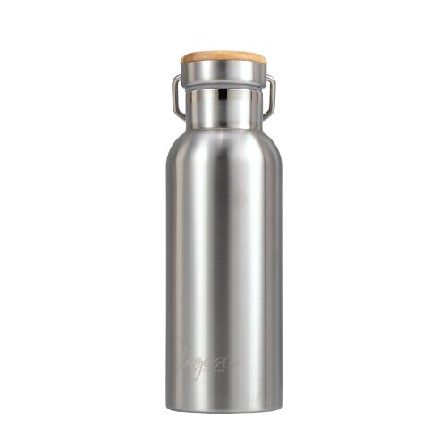 Thermosflasche aus Edelstahl | Trinkflasche, doppelwandig, vakuumisoliert | 500 ml