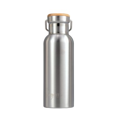Bottiglia termica in acciaio inossidabile | Borraccia, doppia parete, con isolamento sottovuoto | 500 ml