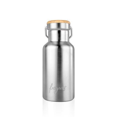 Stainless steel thermos bottle | Drinking bottle, double-walled, vacuum-insulated | 350 ml