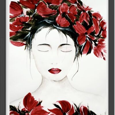 Motiv "Blumen Traum" - Poster - 30 x 40 cm