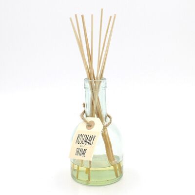 MIKADO BOTTLE WITH ROSEMARY AND THYME BAG
