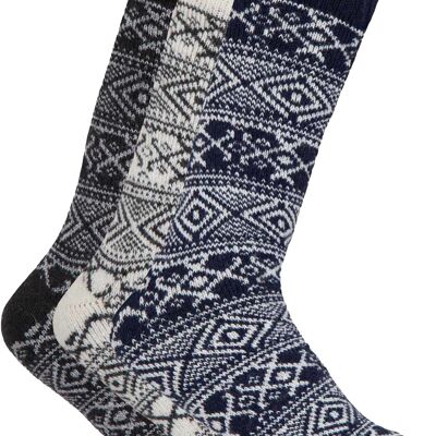 Norfinde Norwegian Wool Socks, 3-Pack