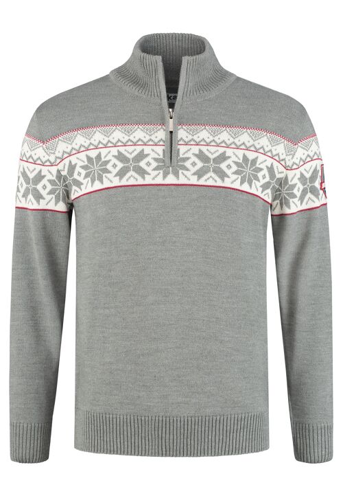 Norwegian Mens Pullover Ullgenser, Grey