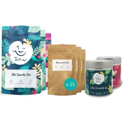 Tea W infusions and products discovery pack