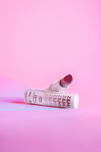 Rouge à lèvres La Discrète BIO teinte rose nude (nourrit, protège, repulpe les lèvres) 6