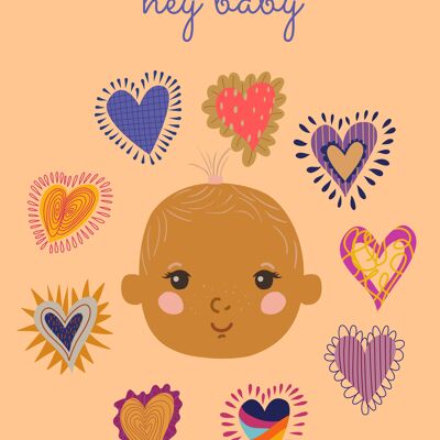 Hey Baby card