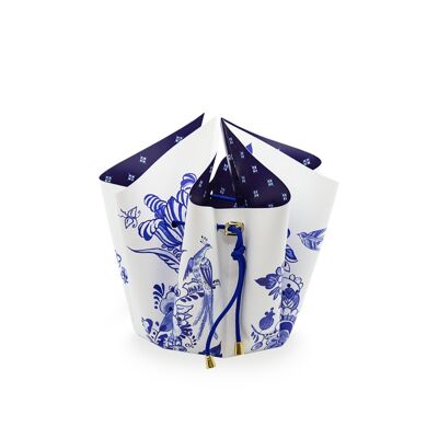 Hendrik' Folding Vase / Bow Vase 'Delft Blue NO2'