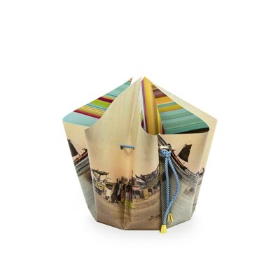 Hendrik' Folding Vase / Bow Vase 'Beach of the Netherlands'