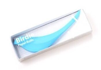 Birdie  bleu - Ouvre-lettre & coupe papier 3