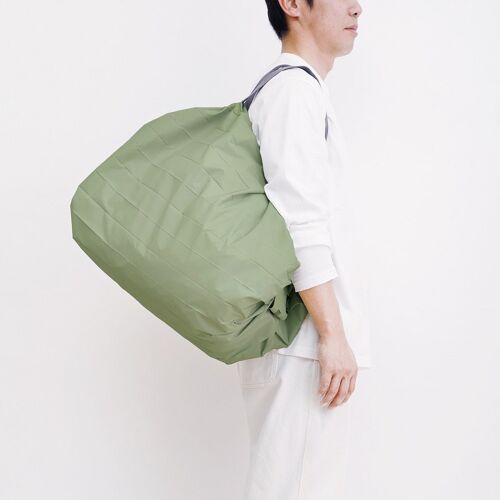 Shupatto compact foldable shopping bag size L - Forest (Mori)