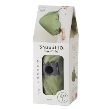Sac shopping pliable compact Shupatto taille L - Forest (Mori) 3