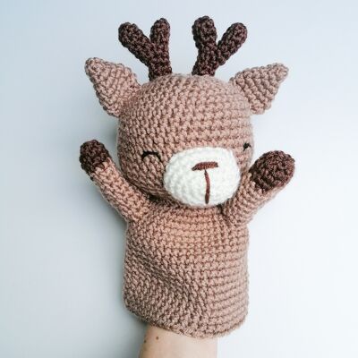 Reindeer puppet