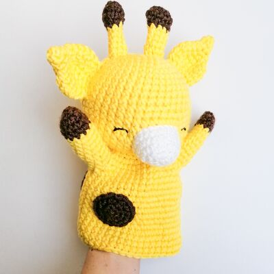 Giraffe puppet