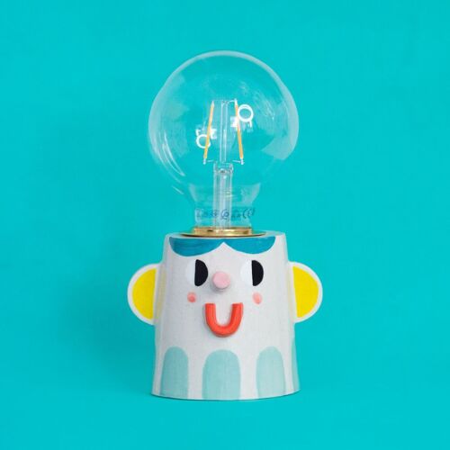 Mint / Good Friend Ceramic Lamp