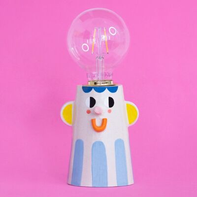 Baby Blue / Best Friend Ceramic Lamp