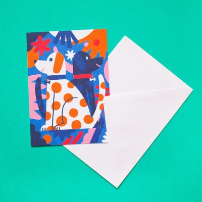 Hunde // A6 Postkarte