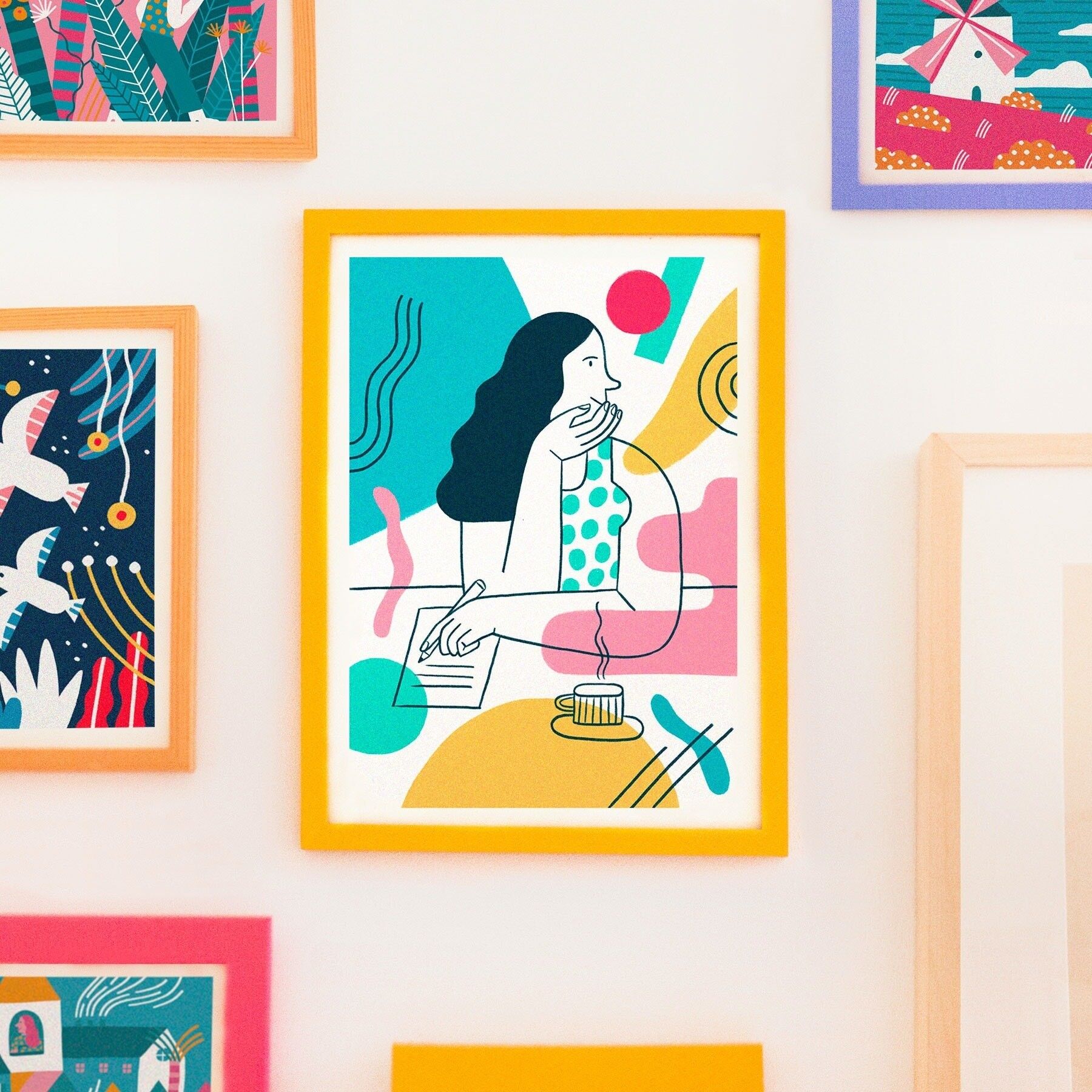 Caffè del mattino // Stampa digitale A4