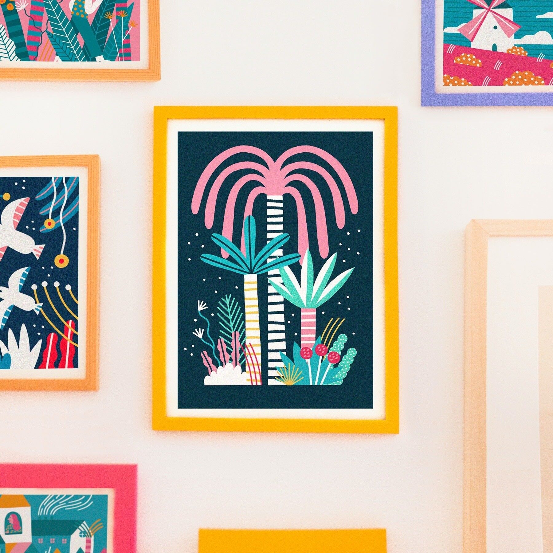 Mini giungla // Stampa digitale A4