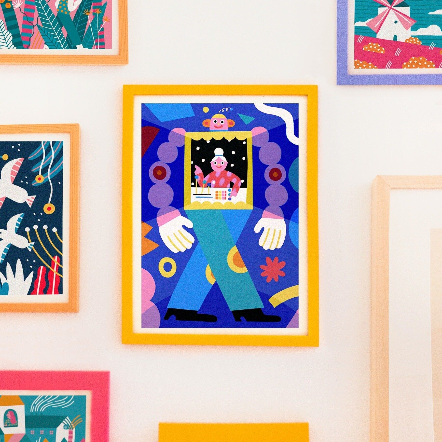 Robot I // Impresión digital A4