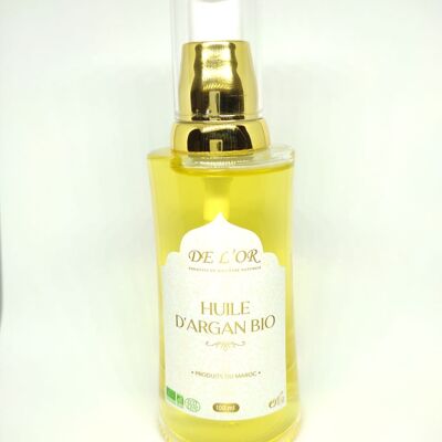 Huile d'argan bio 100 % pure presee a froid