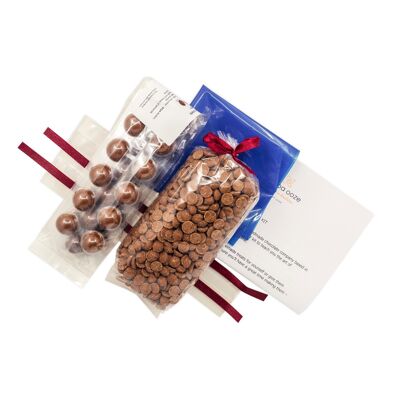 DIY Chocolate Truffle Making Kit - Makes 30 truffles! Milk