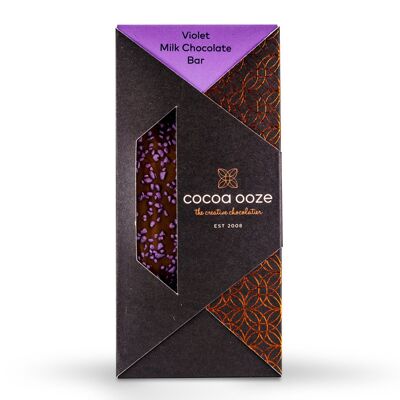 Violet Milk Chocolate Bar