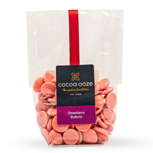 Strawberry Chocolate Buttons