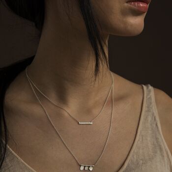 COLLIER SIMPLE - argent 4