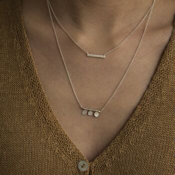 COLLIER SIMPLE - argent 5