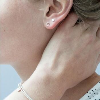 GOUTE EARPIN - Goute n° 1 - Paire - argent 3