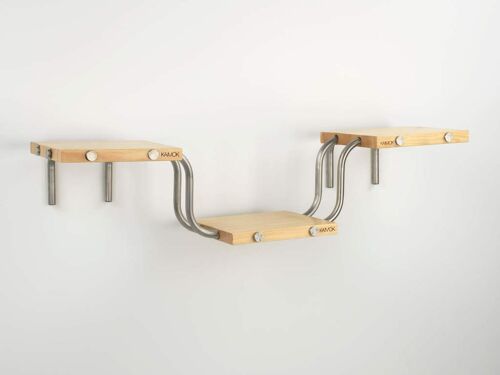 BCN-MODULAR, estante de pared flotante, 3 estantes