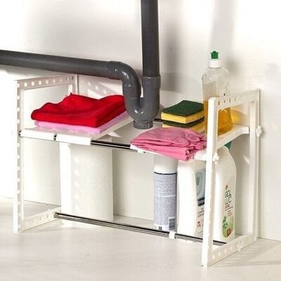 Shelf 1 level under extendable sink L38 / 65 cm