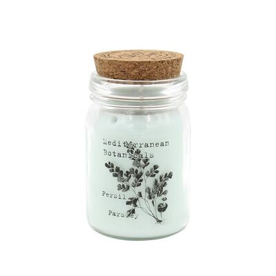 MEDITERRANEAN BOTANICALS JAR 12CM PARSLEY