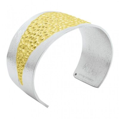 B64013.02 - Bracelet moderne argenté et doré