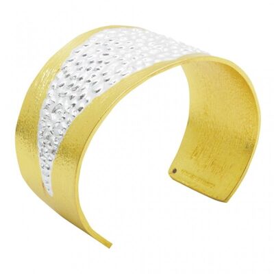 B64013.01 - Bracelet moderne doré et argenté