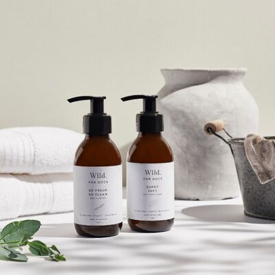 The Organic Grooming Duo - 150ml Duo with pump £28.50