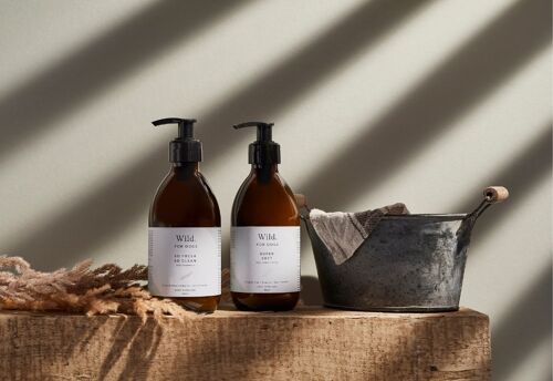 The Organic Grooming Duo - 300ml Duo with pump £44.50