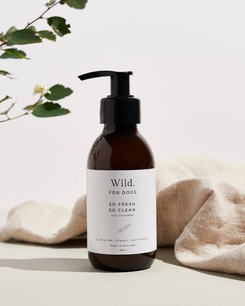 So Fresh So Clean - Organic Dog Shampoo - 150ml with pump