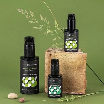 Moisture Organic Body Oil - Fragrance Free