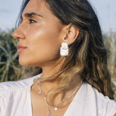 Beautiful Creature earrings - Silver