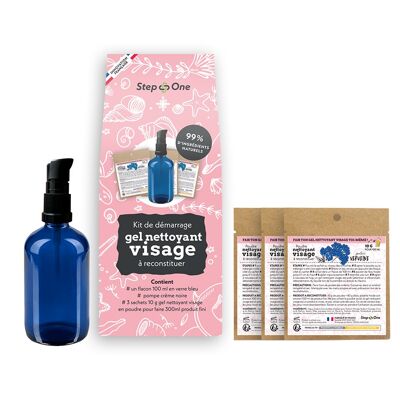 Coffret Nettoyant visage senteur Verveine fraîche, jolie cadeau pour la saint valentin pour elle