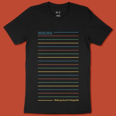 Lignes colorées - AME T-shirt unisexe