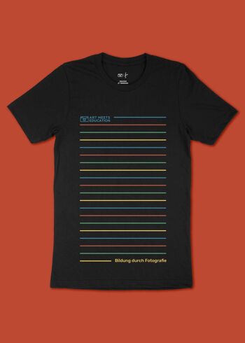 Lignes colorées - AME T-shirt unisexe