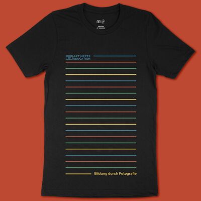 Camiseta unisex Líneas de colores - AME