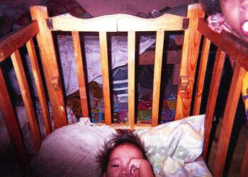 Quand je me réveille - Dominic G. Villamin Jr., 5 ans - Affiche A3 dans cadre (noir) 2