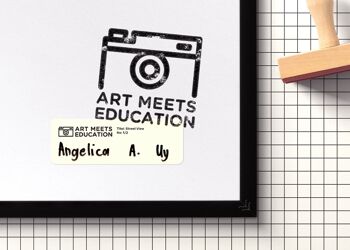 Street View - Angelica Abrigo Uy, 8 ans - Carte postale A6 4