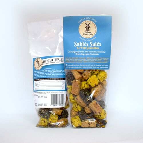 Sablés Salés Le P'tit Granvillais-130 g