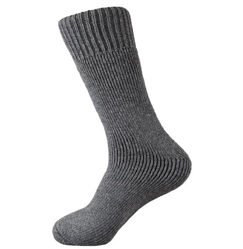 Ultra Warm Finnish Wool Socks - Charcoal Grey