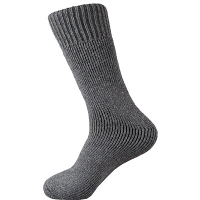 Calcetines de lana finlandesa ultra cálidos - Gris carbón